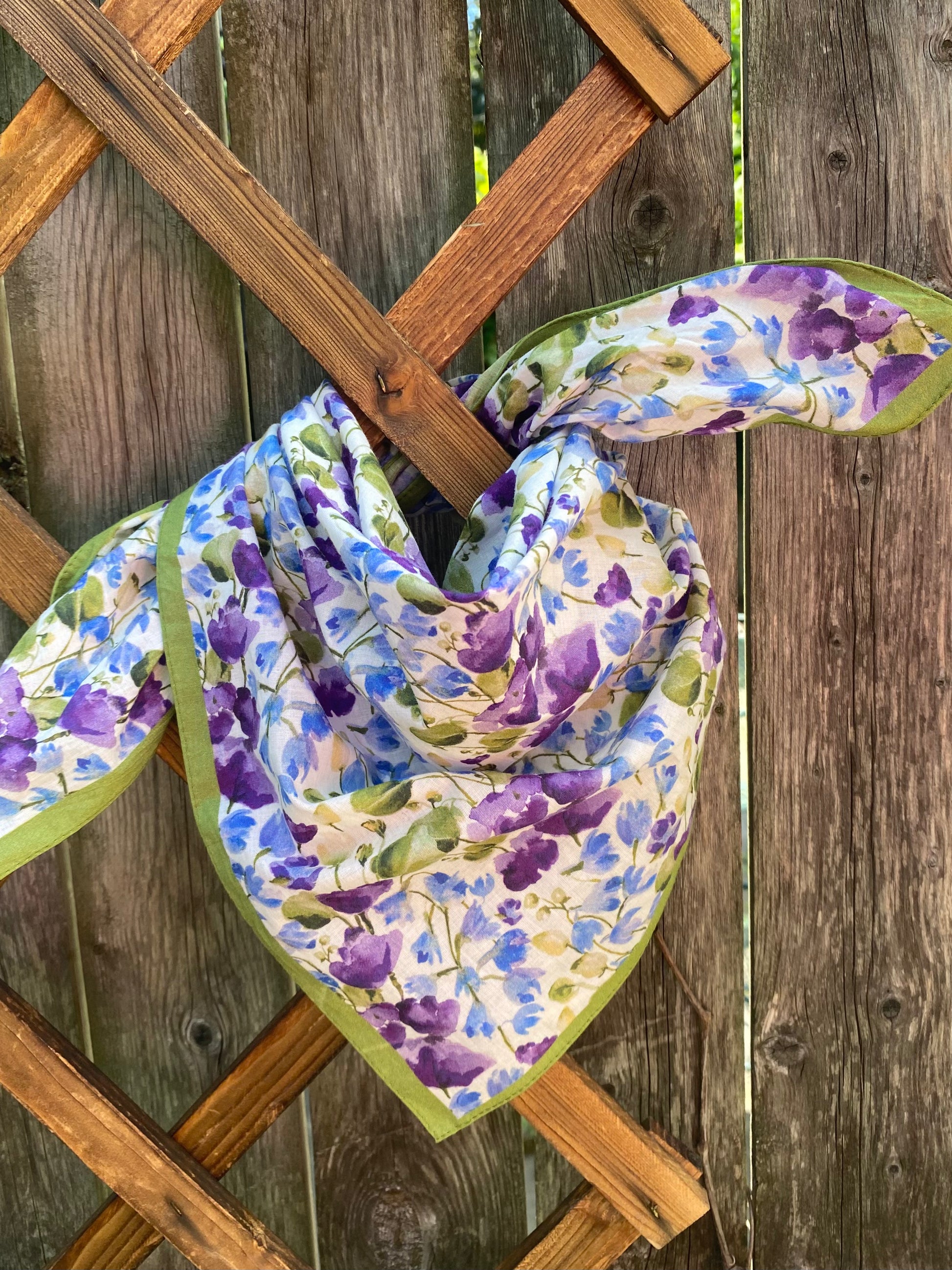Lavender Day Bandana