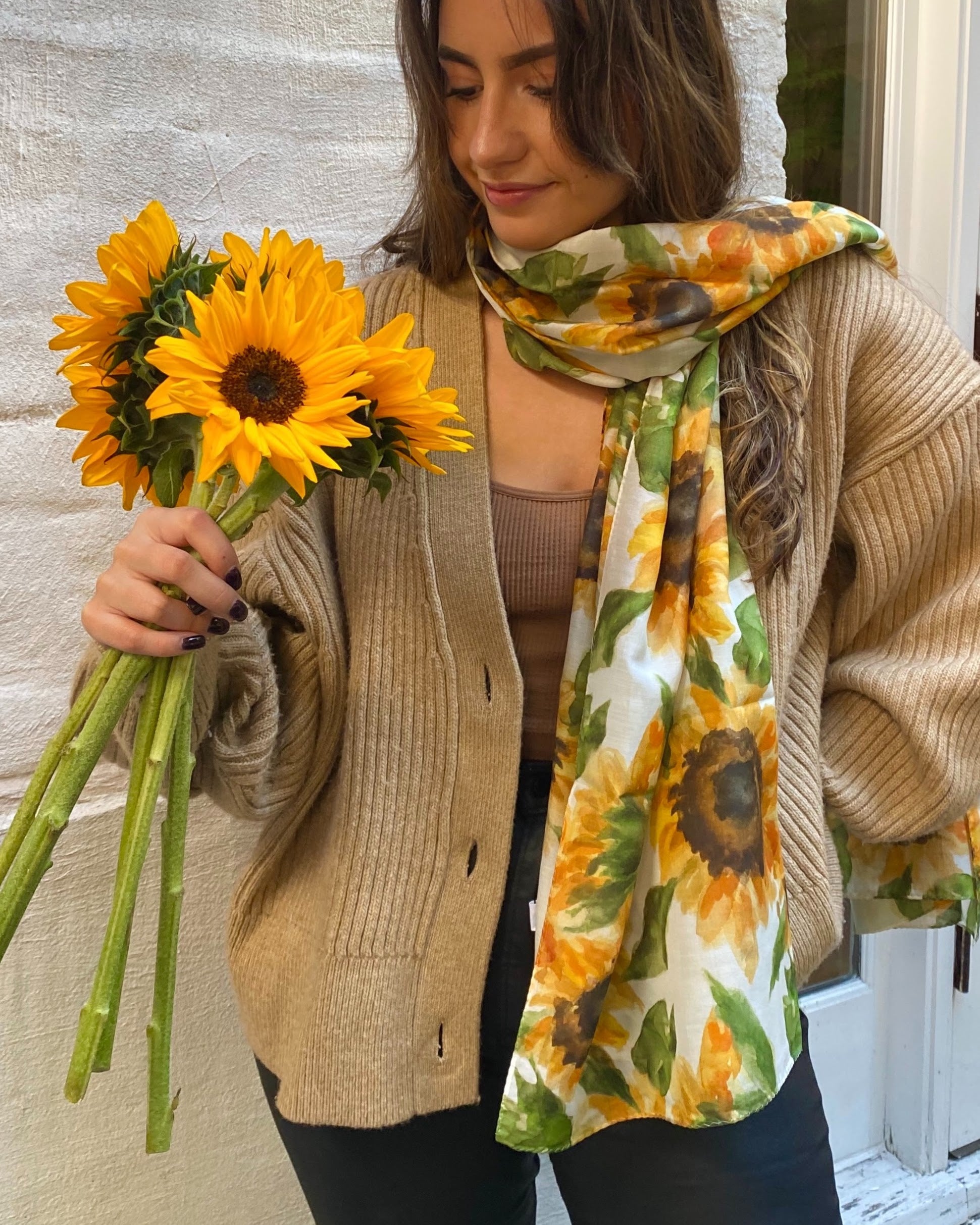 Sunflower Scarf