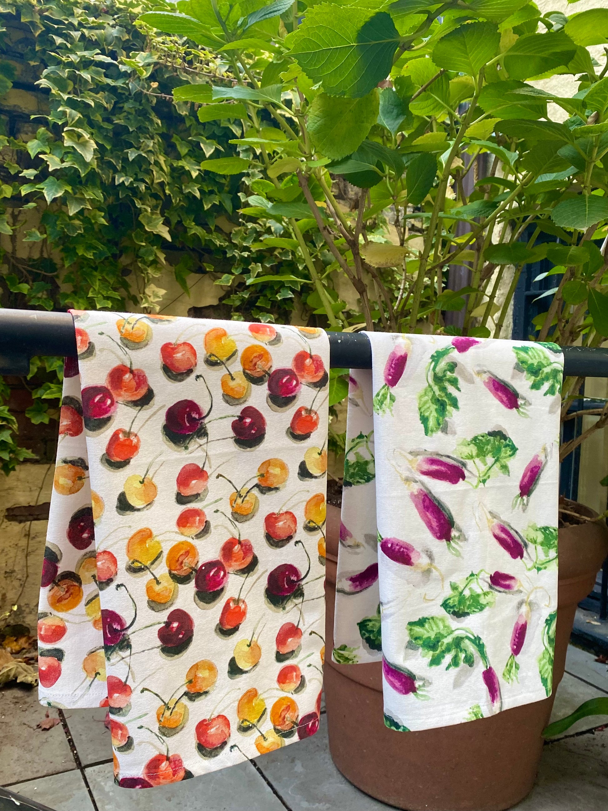 Cherry Tea Towel