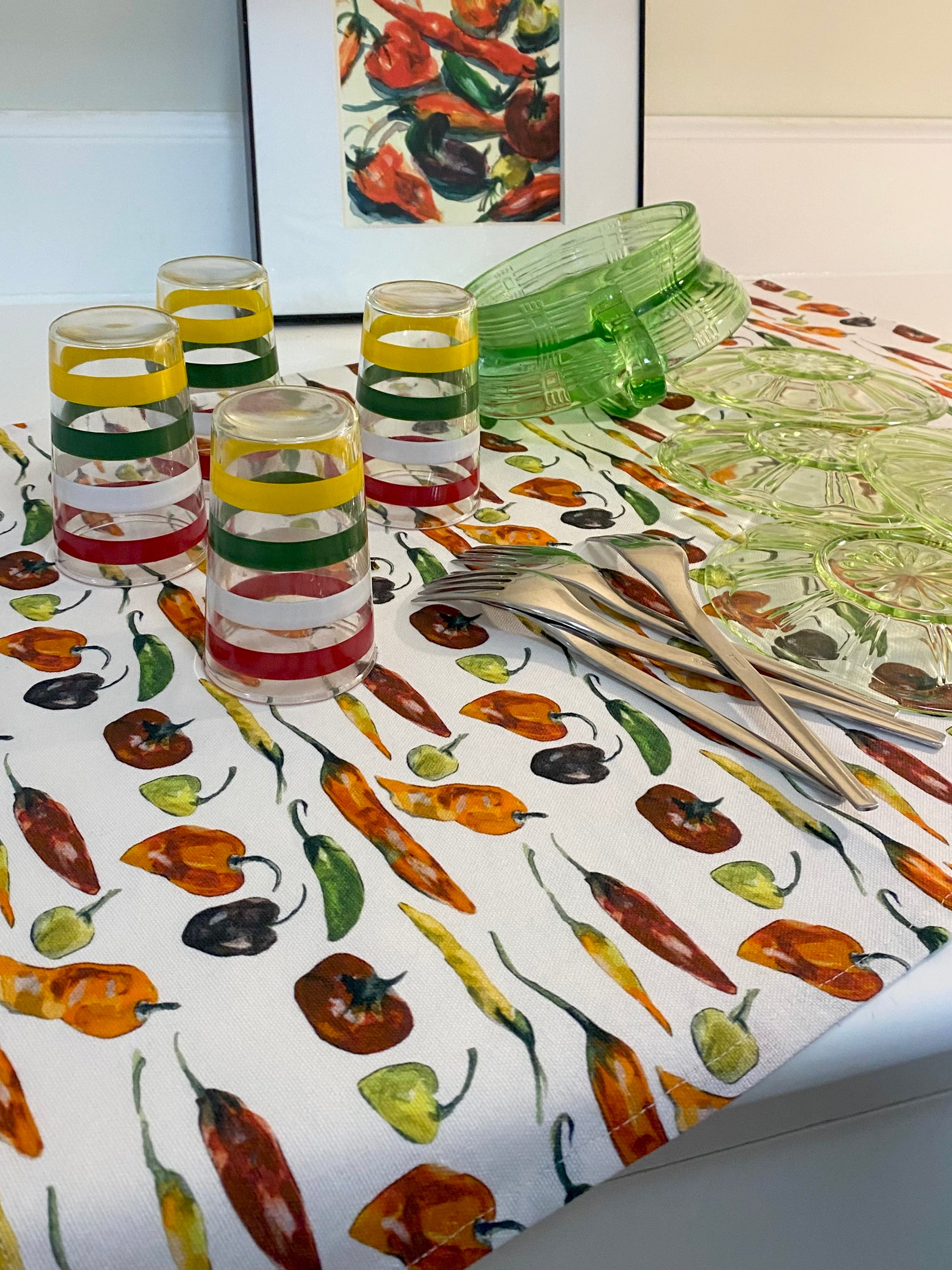 Pepper Tea Towel