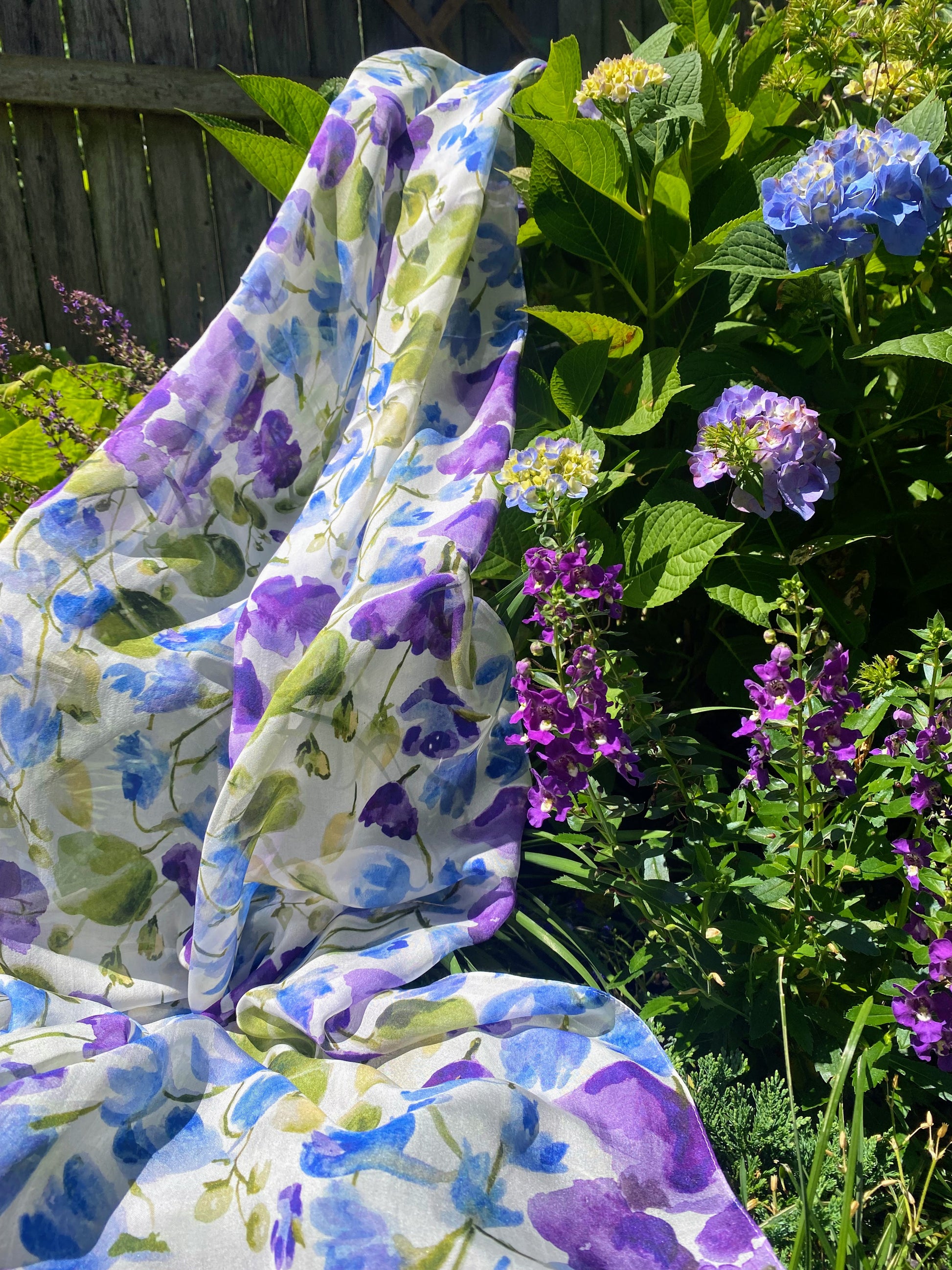 Lavender Day Scarf
