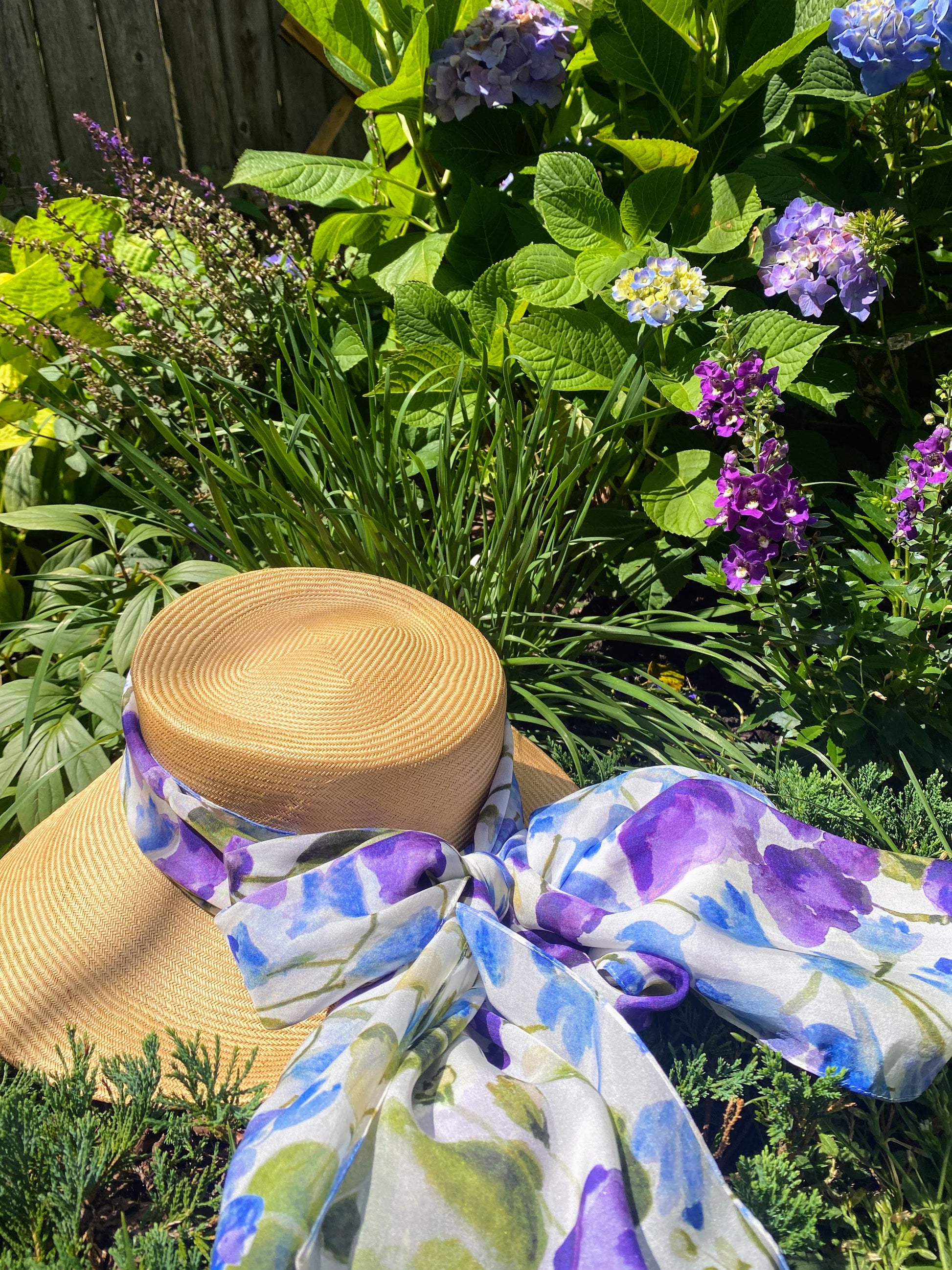 Lavender Day Scarf