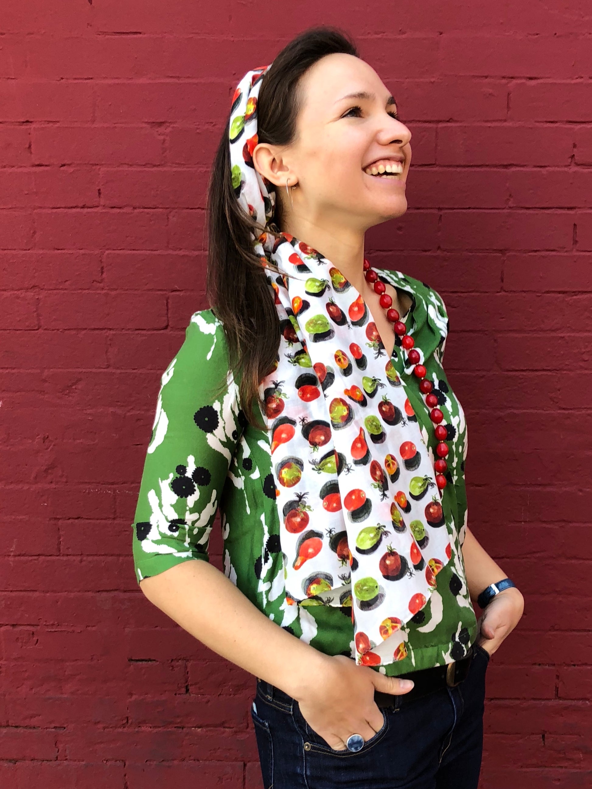 Tomato Scarf