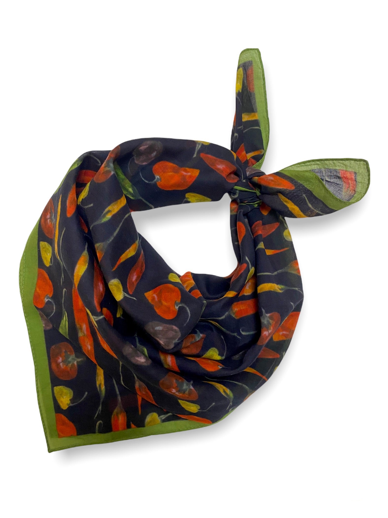 Navy Pepper Bandana