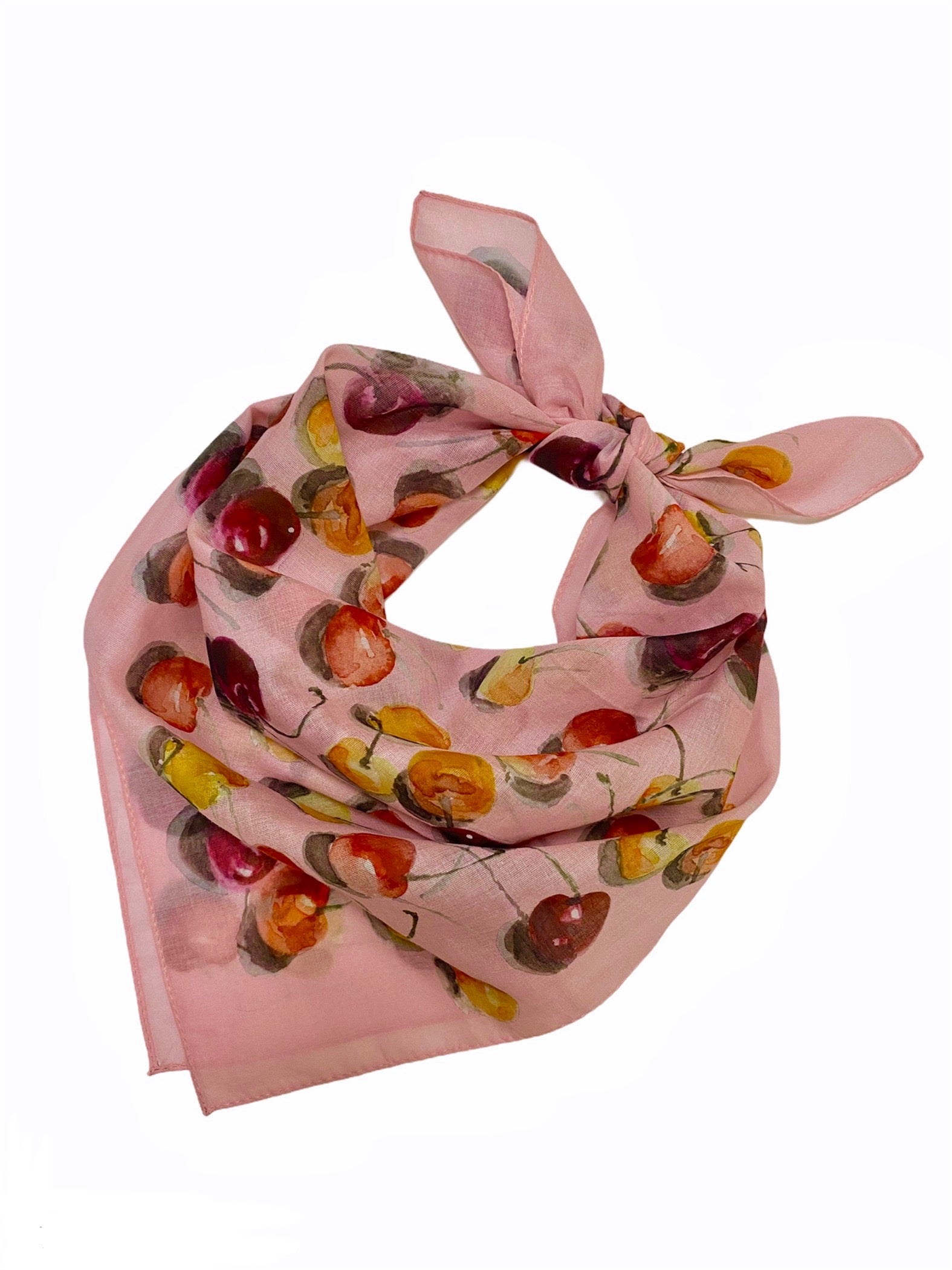 Pink Cherry Bandana