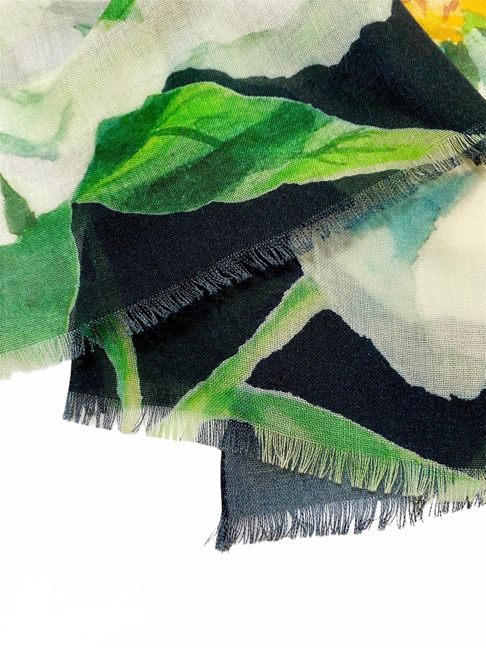 Wool Peony on Black